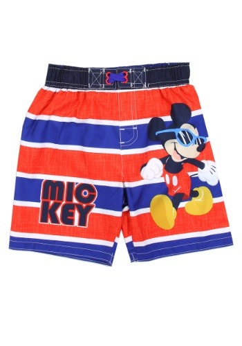 Mickey Mouse Boys Toddler Swim Shorts front