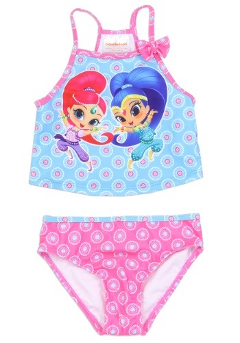 Shimmer & Shine Girls Toddler Swimsuit1