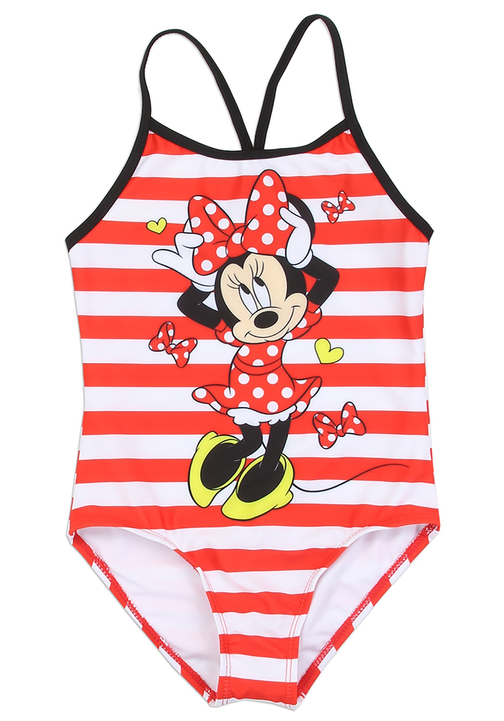 Girls Minnie Mouse Swimsuit