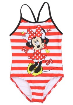 Minnie Mouse Girls Swimsuit1