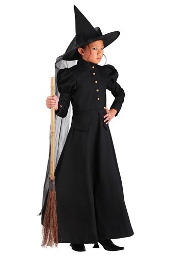 Deluxe Witch Girls Costume