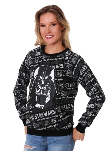 Star Wars Darth Vader Junior Ladies Sweatshirt