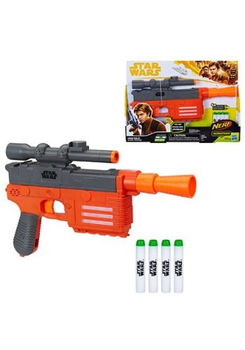 nerf star wars episode vii the force awakens han solo blaster