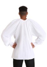 White Renaissance Peasant Shirt Alt1