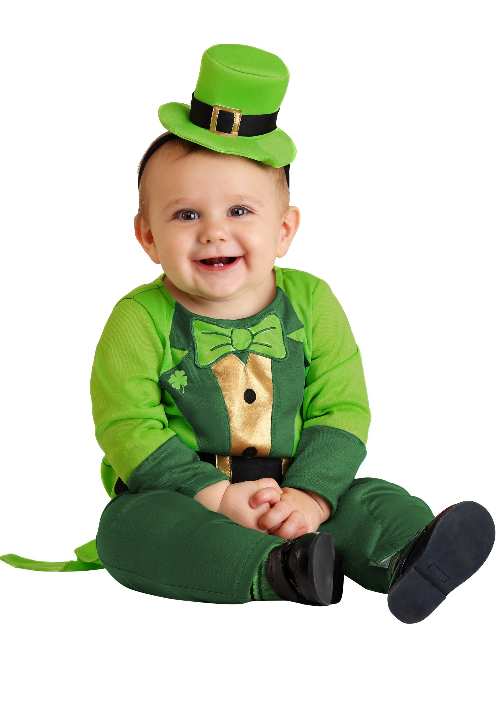 Photos - Fancy Dress FUN Costumes Leprechaun Infant Costume | St. Patrick day outfit Green FUN7