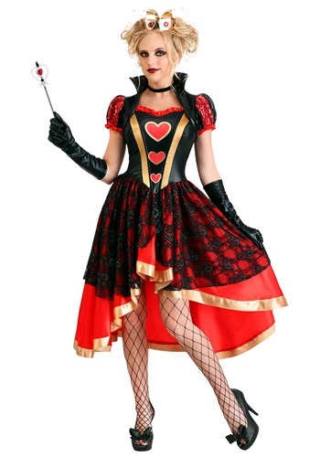 Dark Queen of Hearts Women's Costume