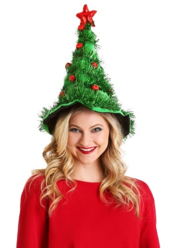Christmas Tree Light-Up Hat