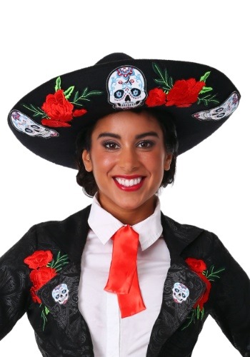 Day of the Dead Adult Sombrero