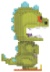 Rugrats Reptar BRXLZ 3D Puzzle Alt 1