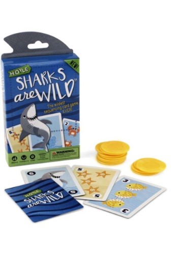 Sharks are Wild Childrens Card Game