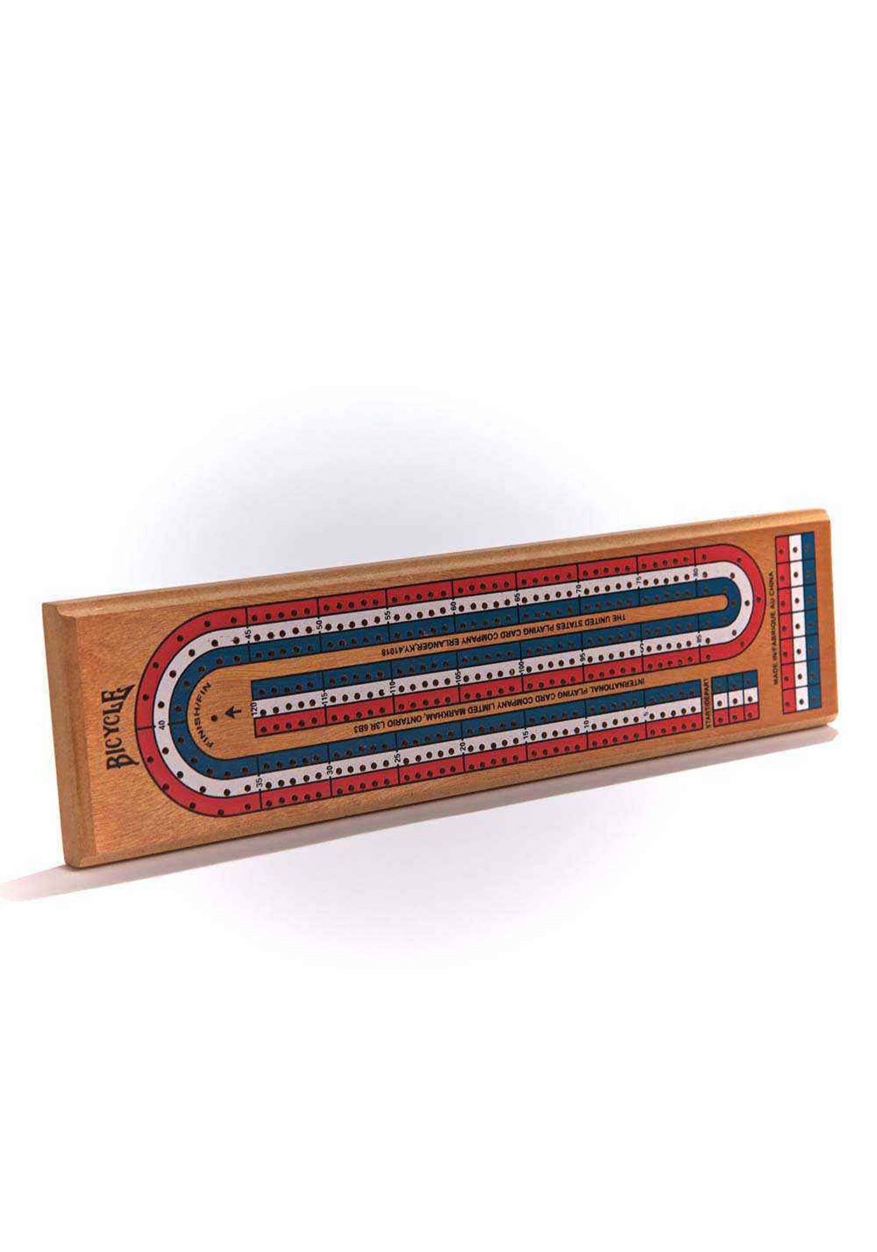 bicycle cribbage board