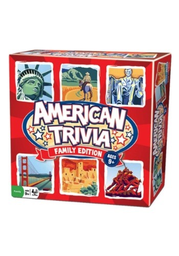 American Trivia Family Edition Board Game