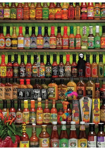 Hot Hot Sauce 1000 Piece Cobble Hill Puzzle