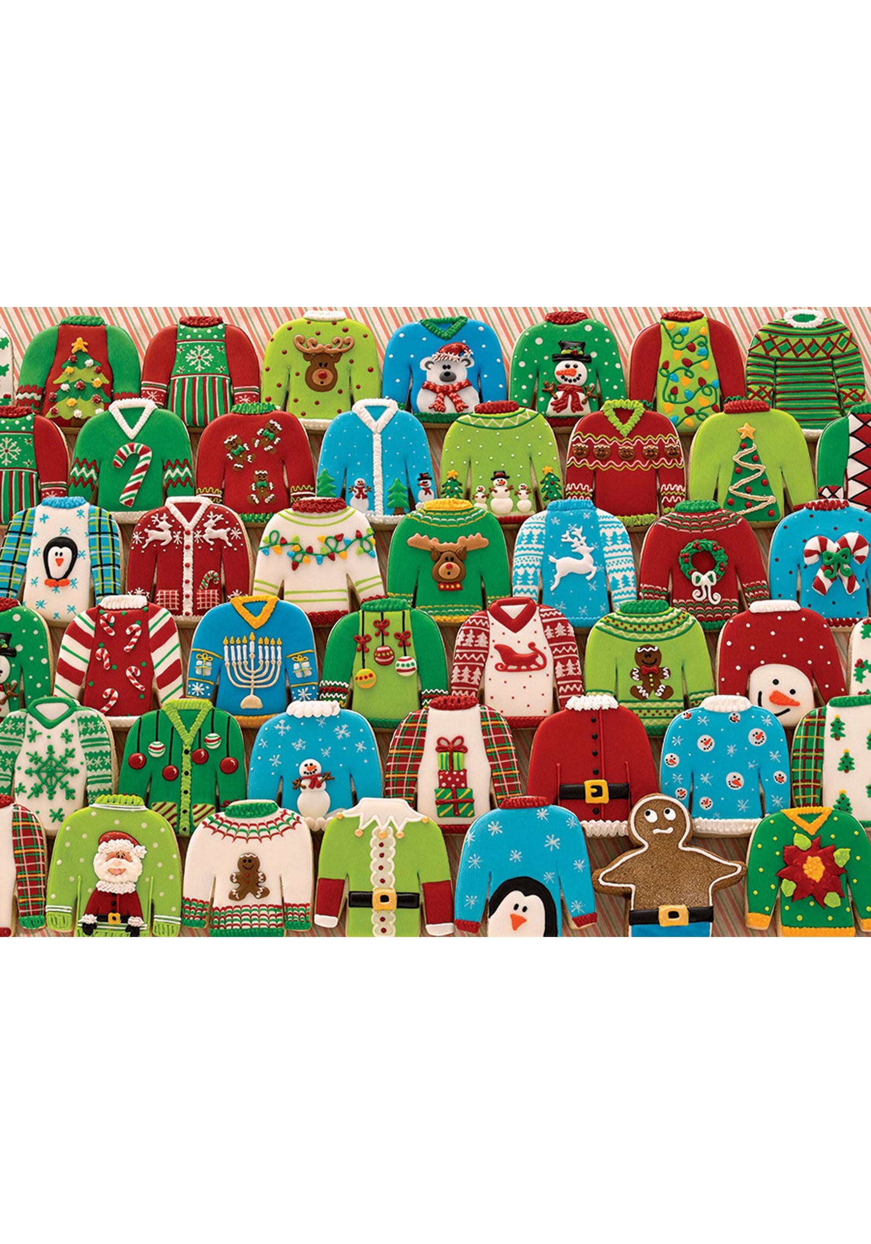 Ugly Xmas Sweaters  Cobble Hill 1000 Piece Puzzle