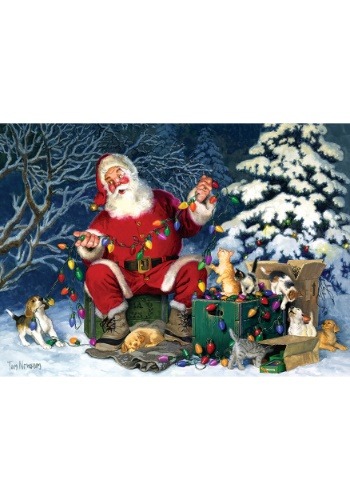 Santa's Little Helper Cobble Hill 500 Piece Puzzle