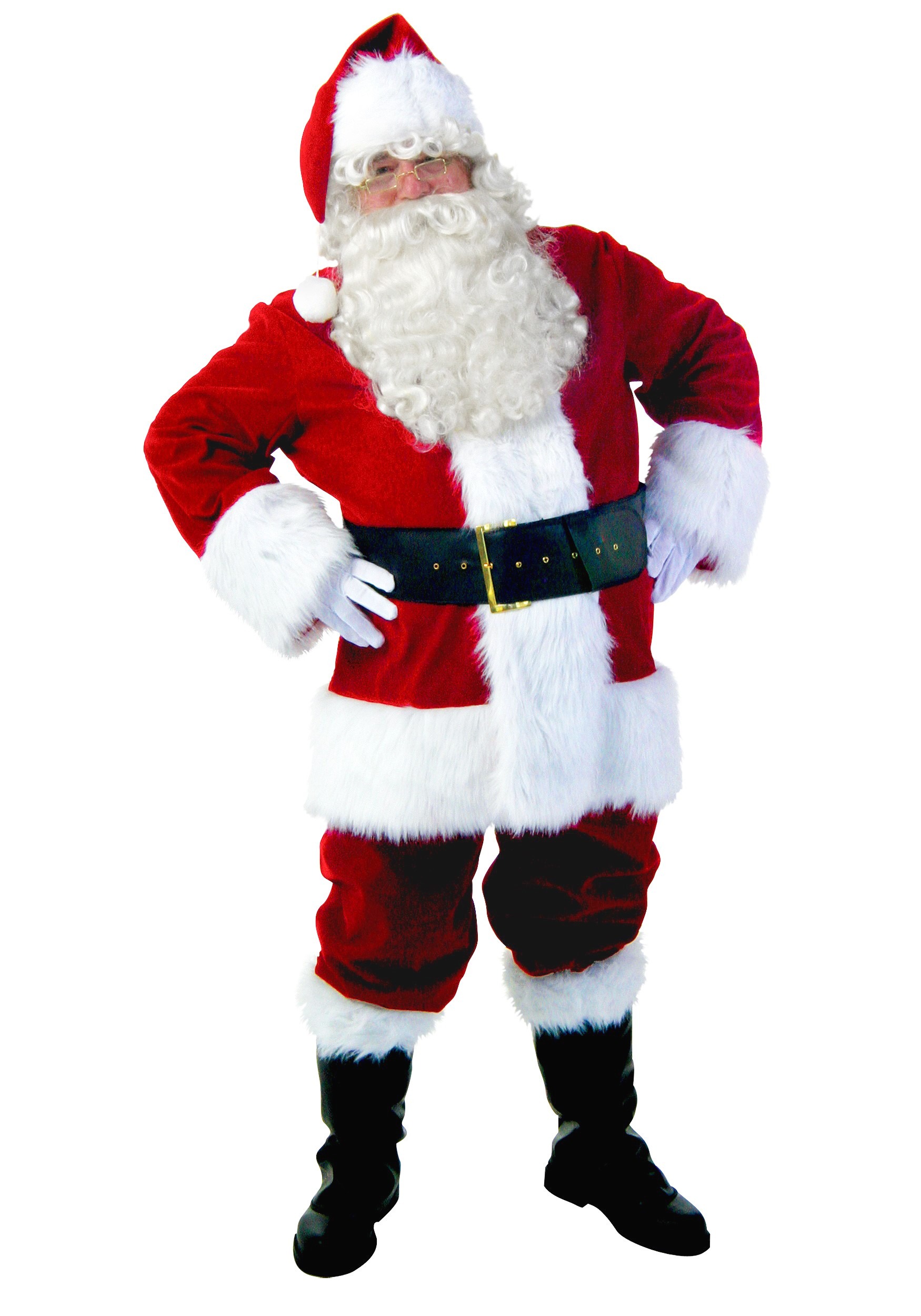 Premium Santa Suit Costume for Adults