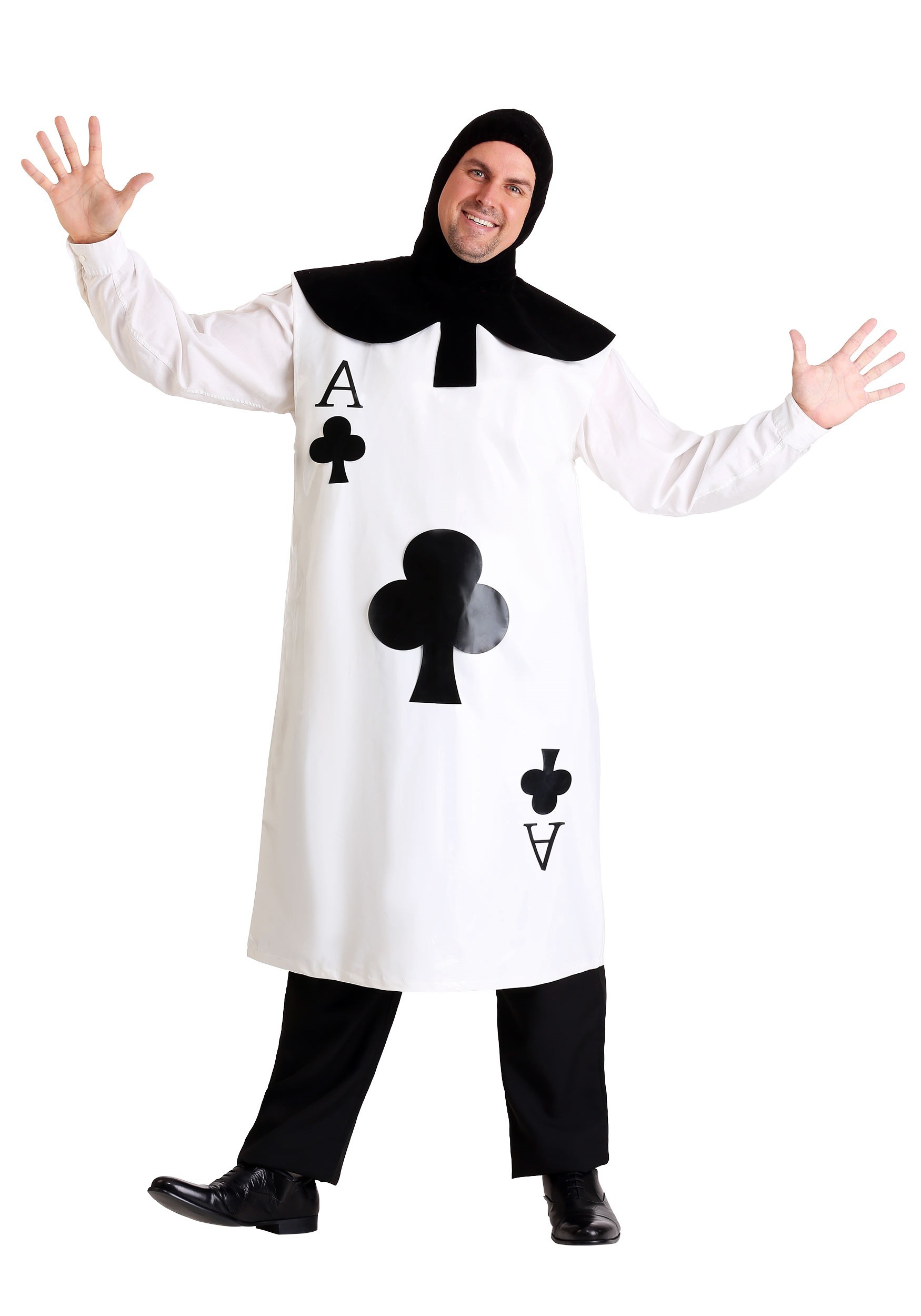 Ace Of Clubs Wonderland Adult Costume , Alice In Wonderland Costumes