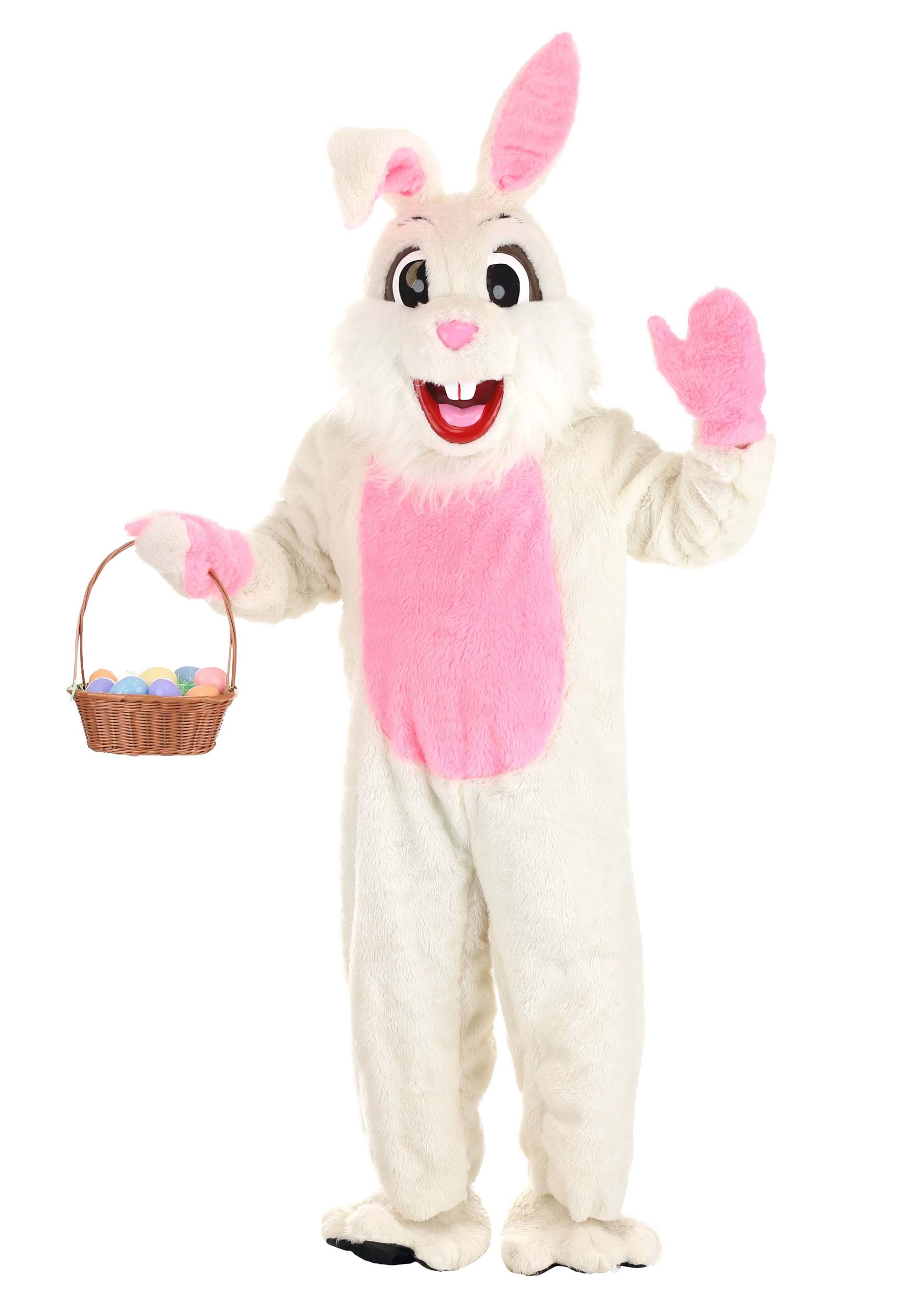 Adult Deluxe Easter Bunny Costume : : Clothing, Shoes & Accessories