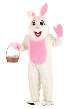 Easter Bunny White Mascot Costume UPD Main