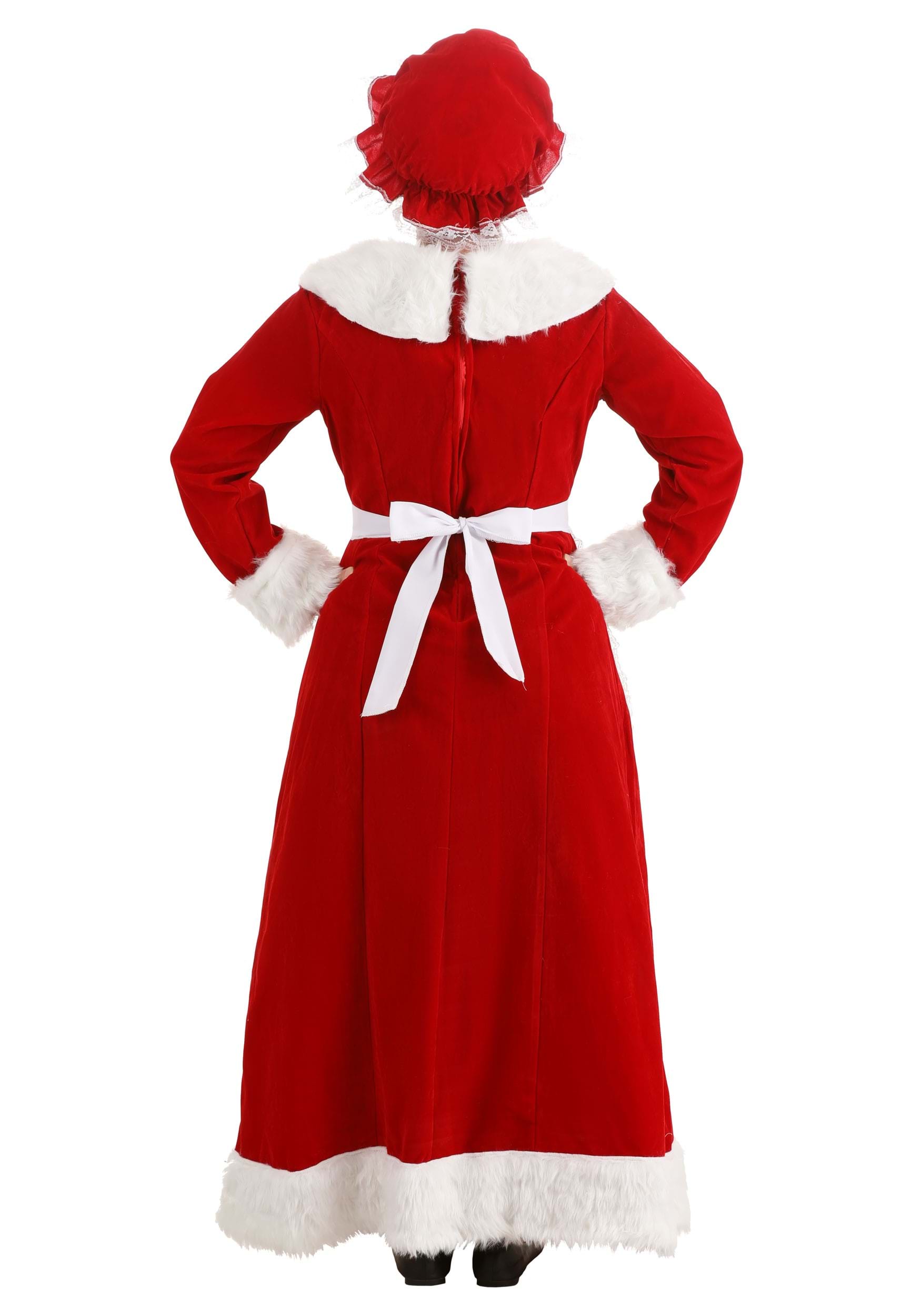 Mrs. Claus Deluxe Costume For Women