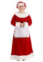 Women's Mrs. Claus Deluxe Costume Alt 1