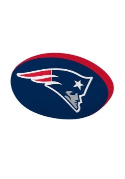 NFL New England Patriots Cloud Logo Pillow
