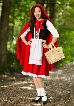 deluxe little red riding hood costume