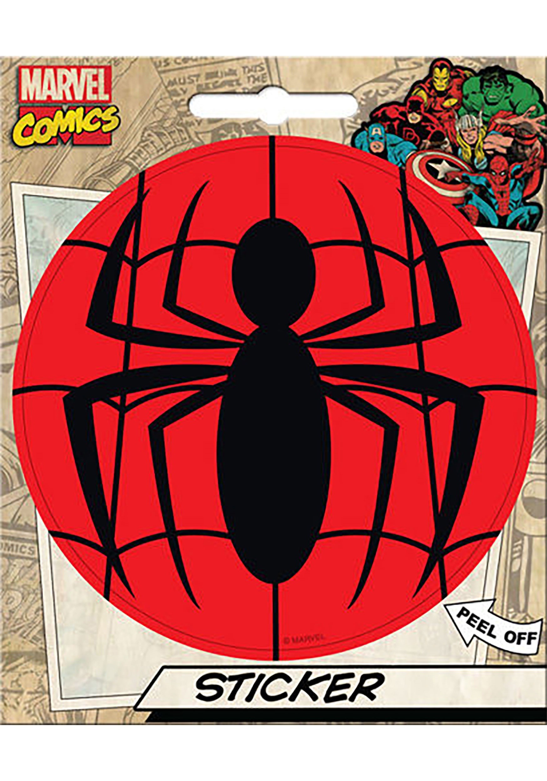 Marvel Comics Spider-Man Sticker