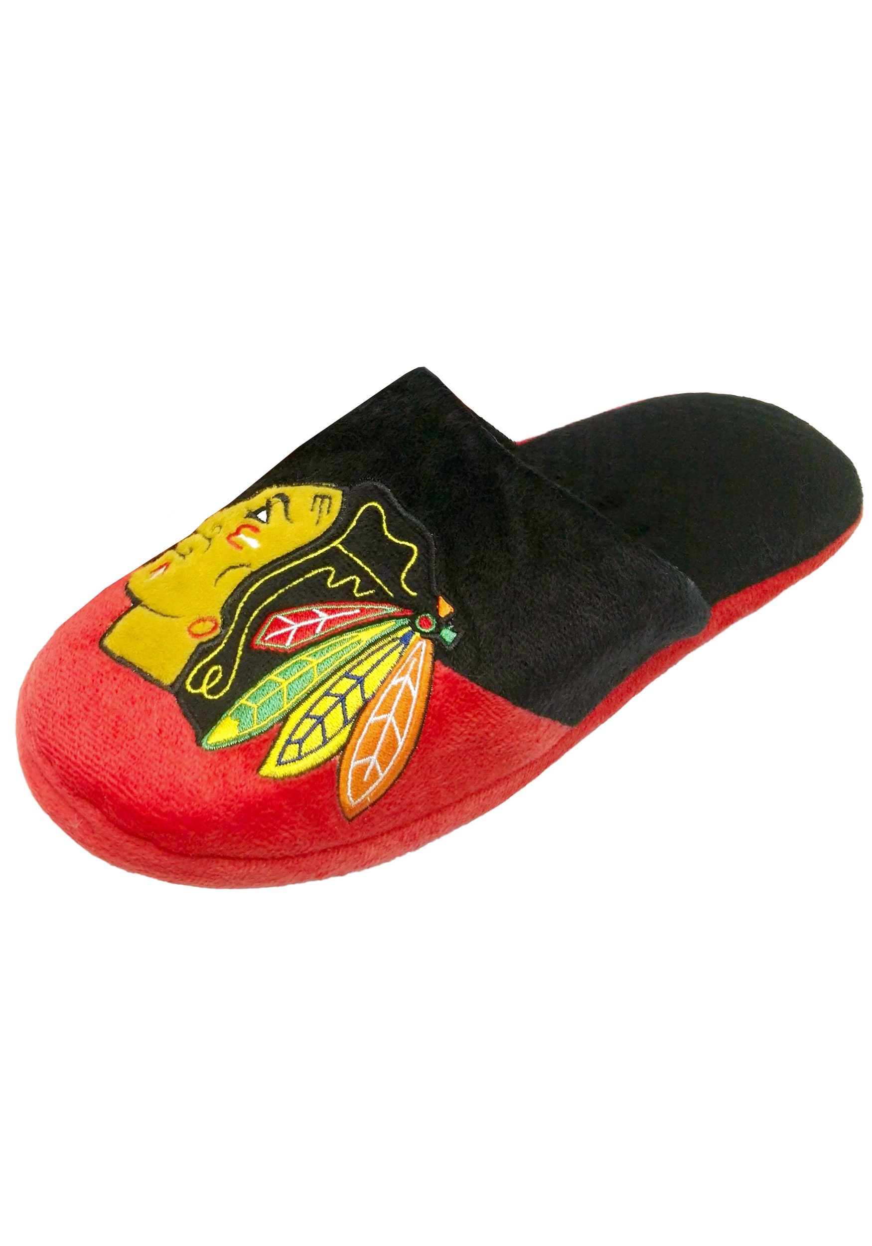 Chicago Blackhawks Colorblock Slide Slippers