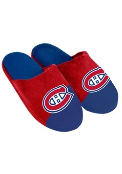 Montreal Canadiens Colorblock Slide Slippers