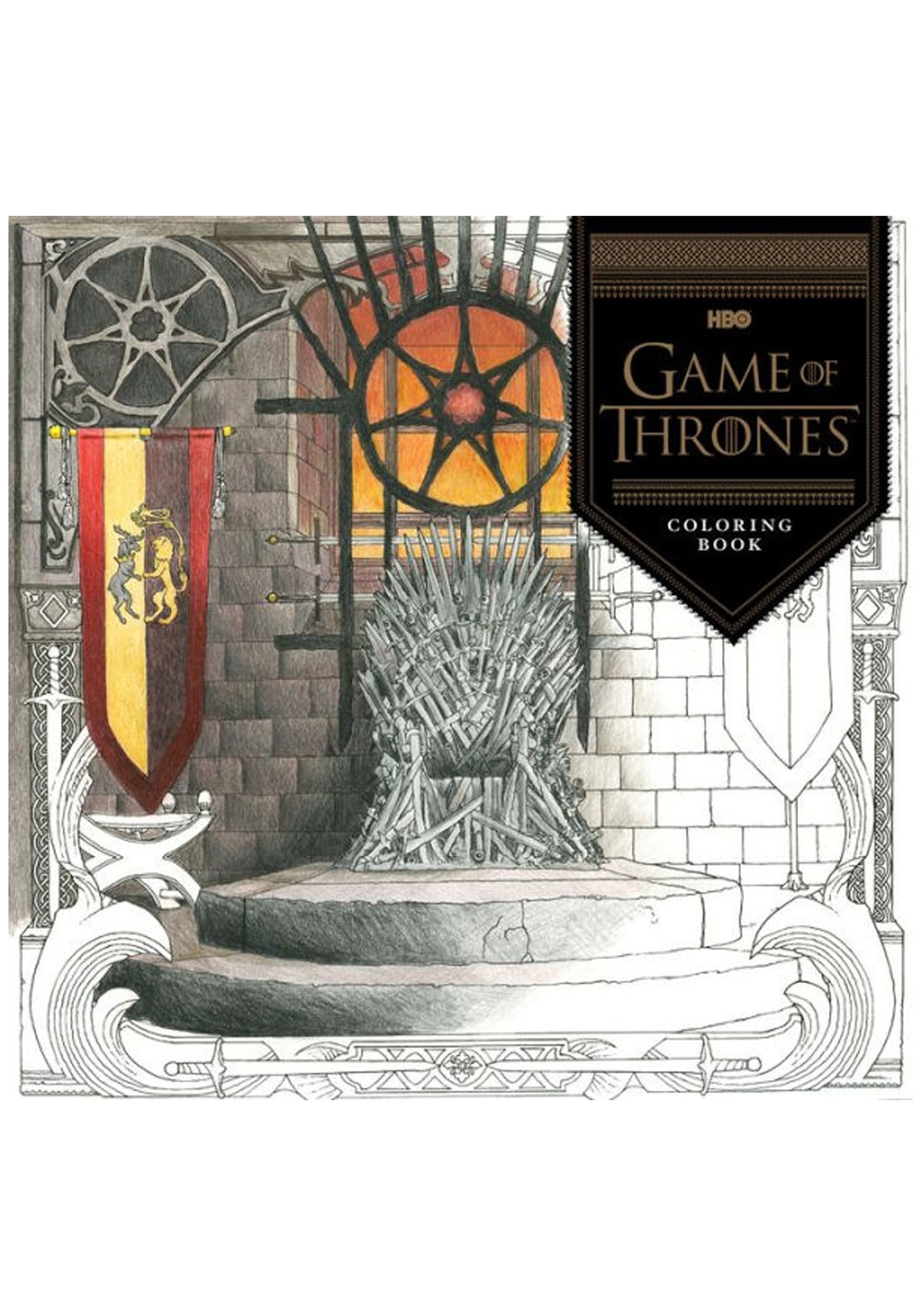 Game of Thrones Themed Coloring Book