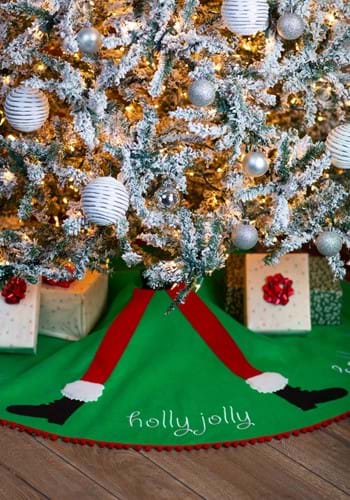 Holly Jolly 54" Felt Tree Skirt