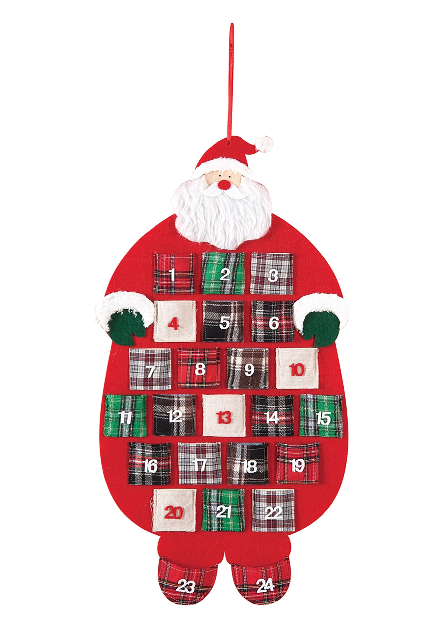 Santa Advent Flannel Calendar