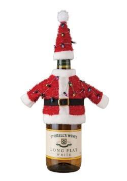 Ugly Santa Sweater Bottle Topper