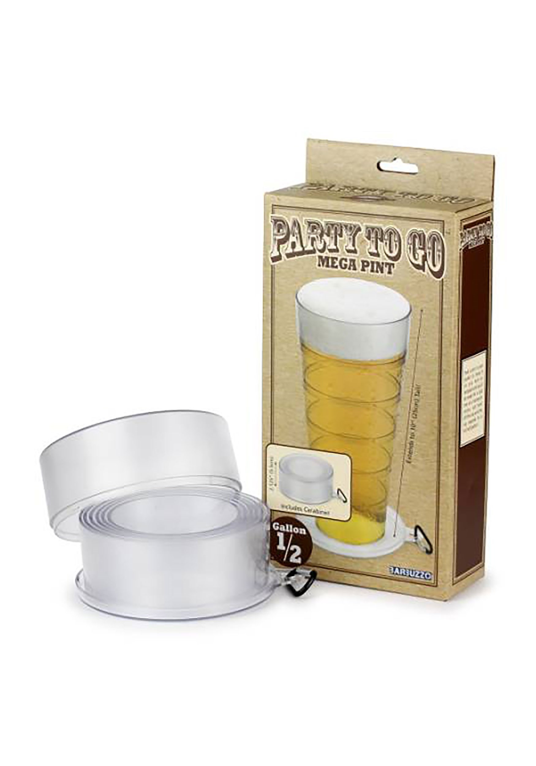Party to Go Mega Collapsible Pint Glass