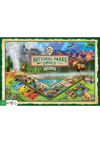 MasterPieces National Parks Opoly Jr Board Game