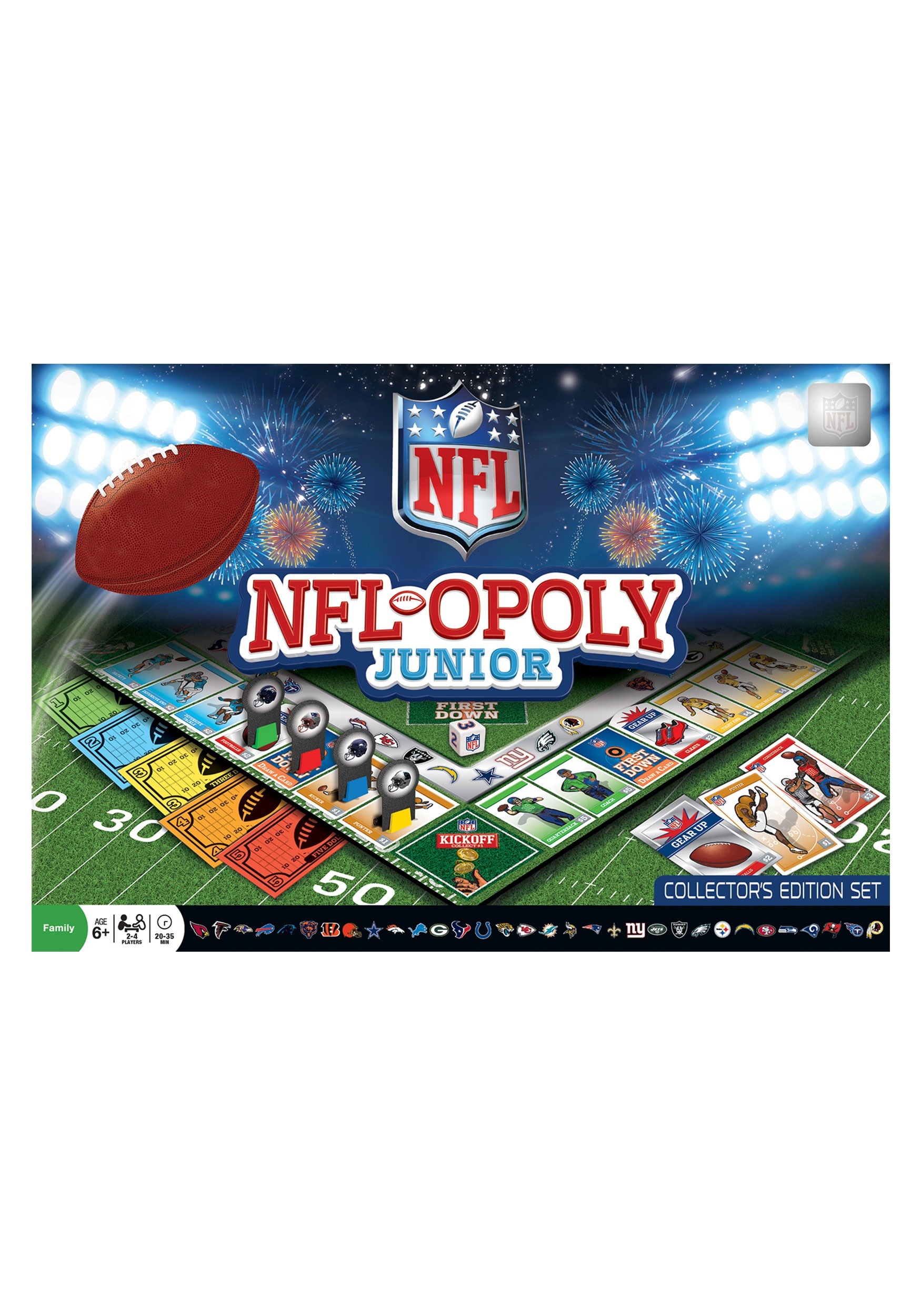 NFL-Opoly Jr Board Game