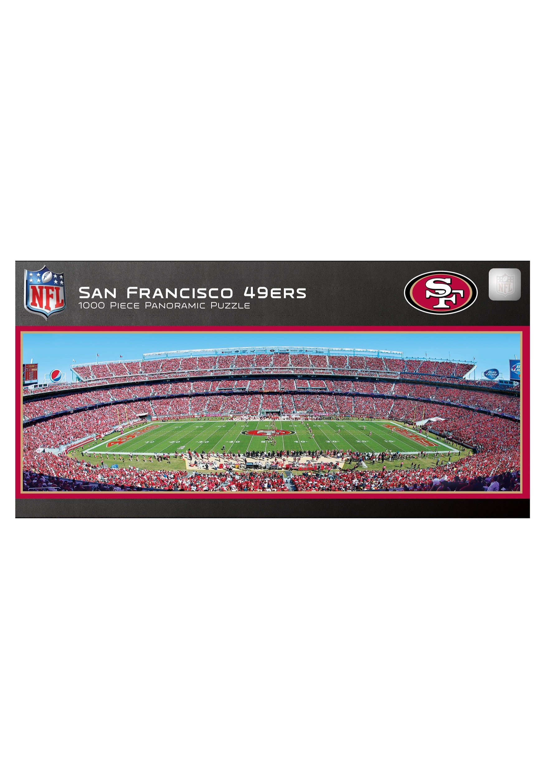 San Francisco 49ers NFL 1000 Piece Stadium Puzzle