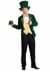 Men's Gold and Green Leprechaun Costume Alt 9