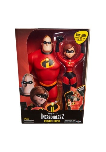 12" Feature Mr. Incredible and Elastigirl Action Figures