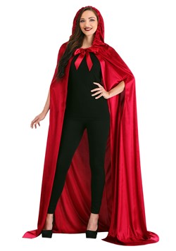 Womens Crimson Riding Cloak