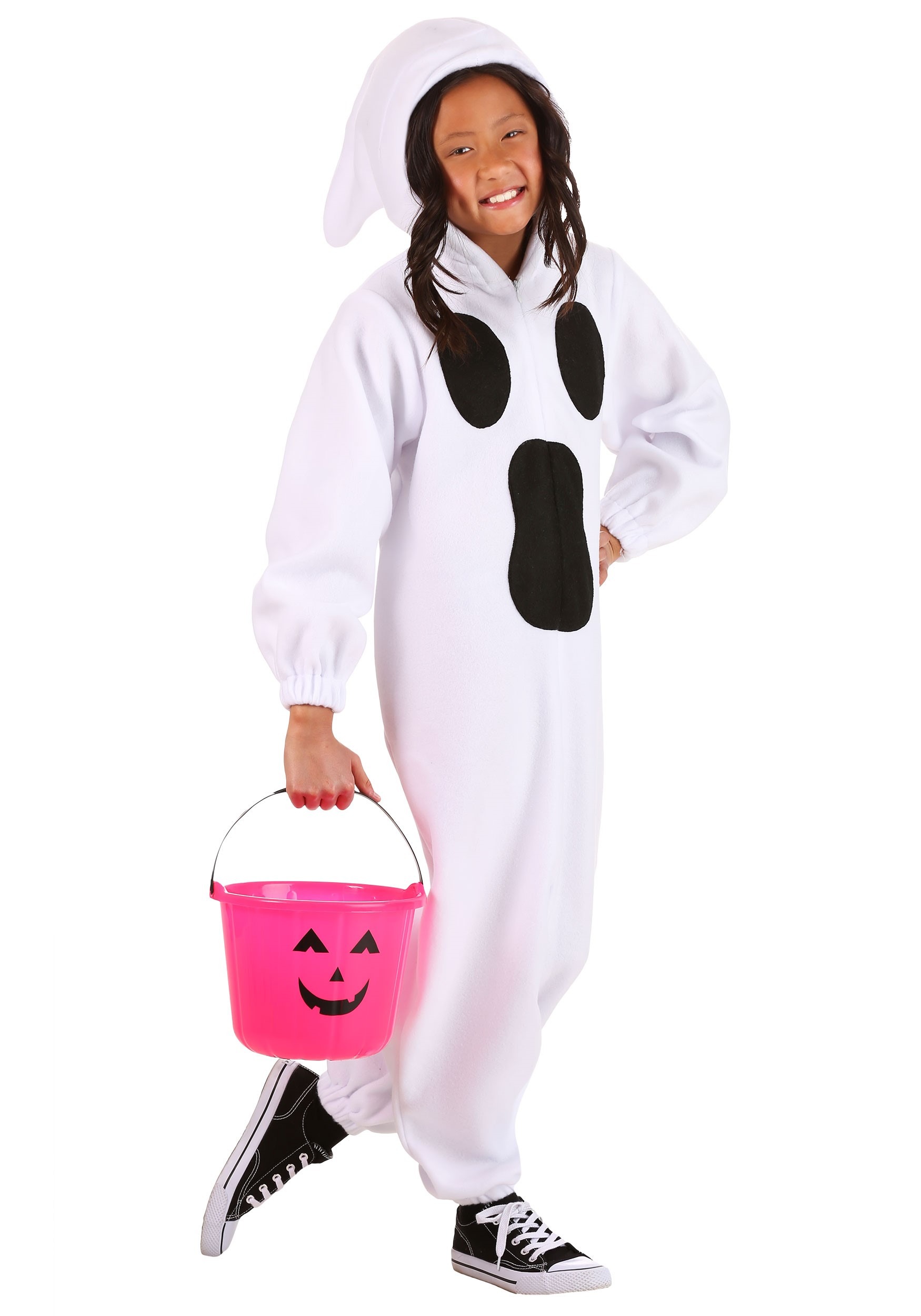 Photos - Fancy Dress GHOST FUN Costumes Ghastly  Child Costume Black/White FUN7158CH 