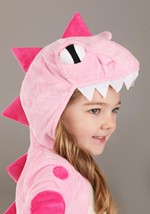 Girl's Pink Dinosaur Onesie Alt 3