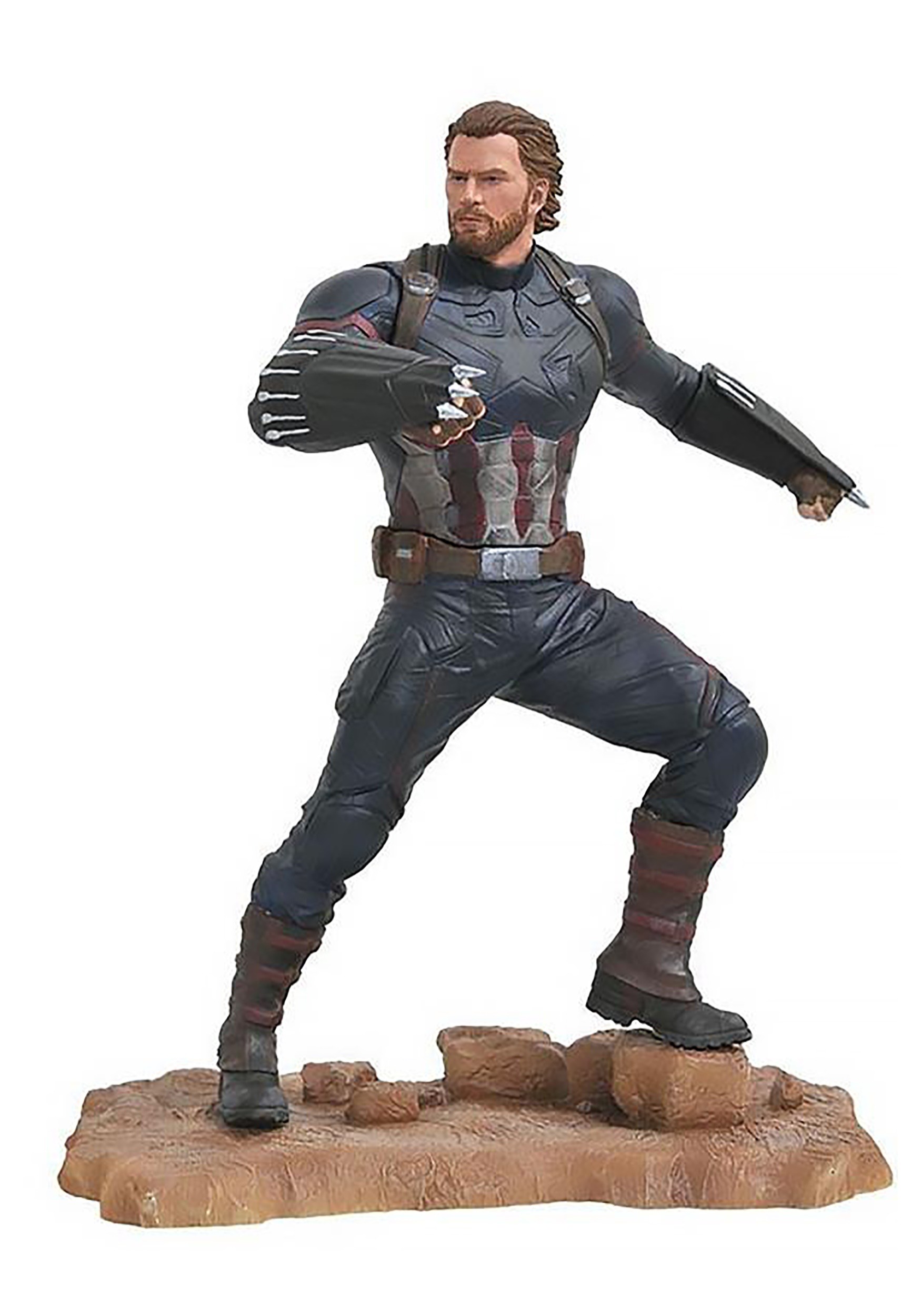Marvel Gallery Captain America Avengers 3 PVC Statue
