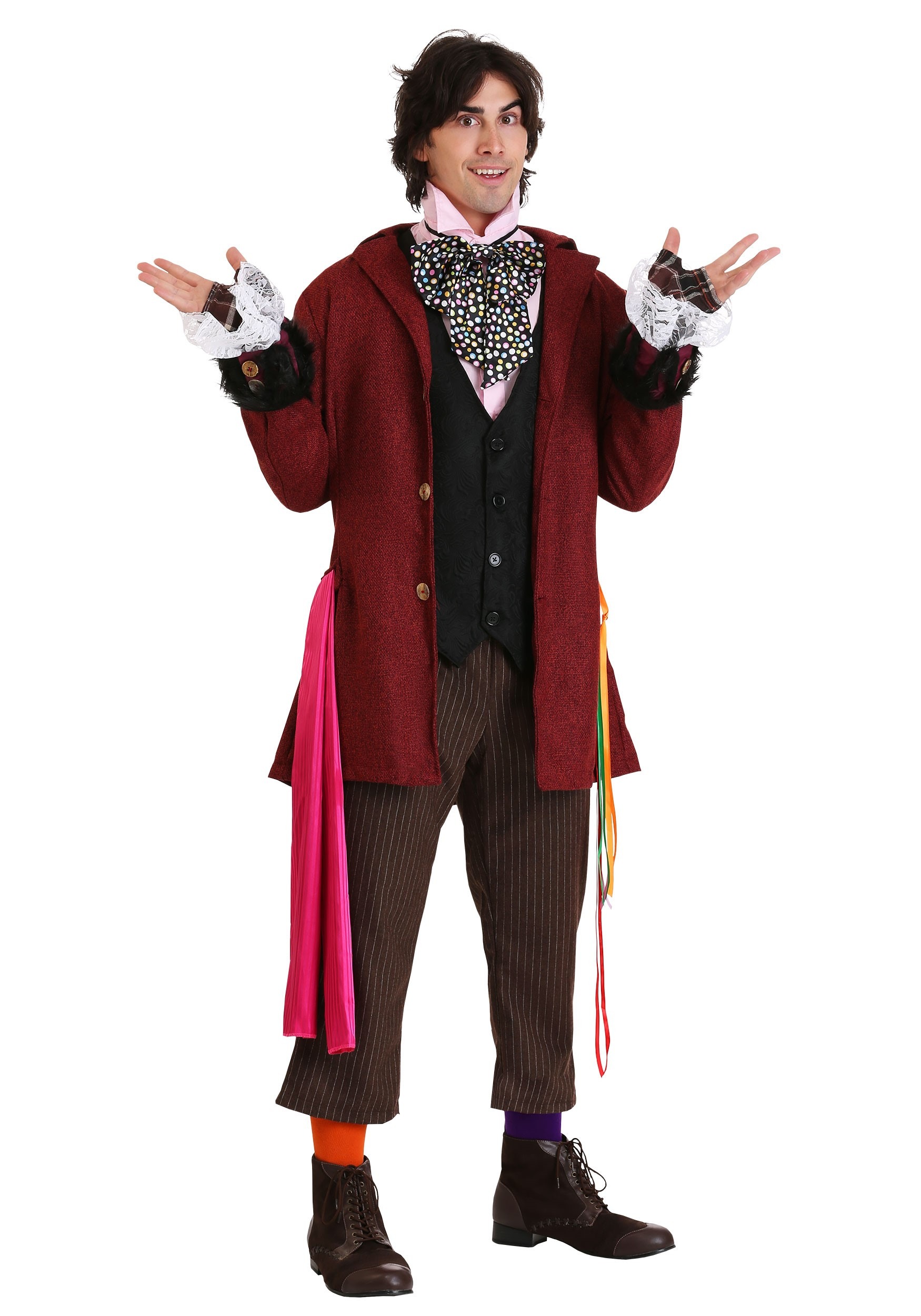 Authentic Men's Mad Hatter Costume , Mad Hatter Costumes