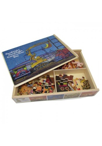 Goodnight, Goodnight Construction Site Wood Jigsaw Puzzles