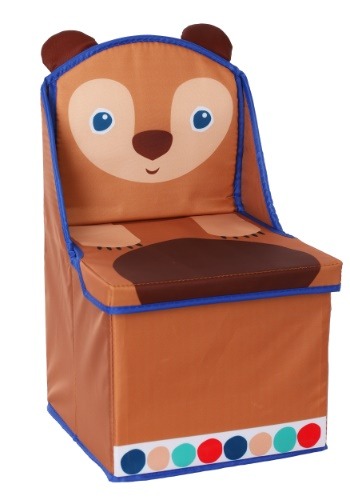 The World of Eric Carle Brown Bear Storage Chair