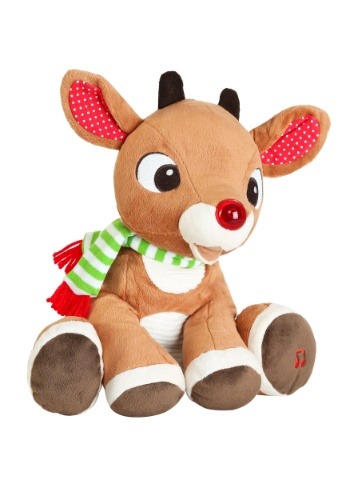 Rudolph the Red Nosed Reindeer Plush with Music and Lights
