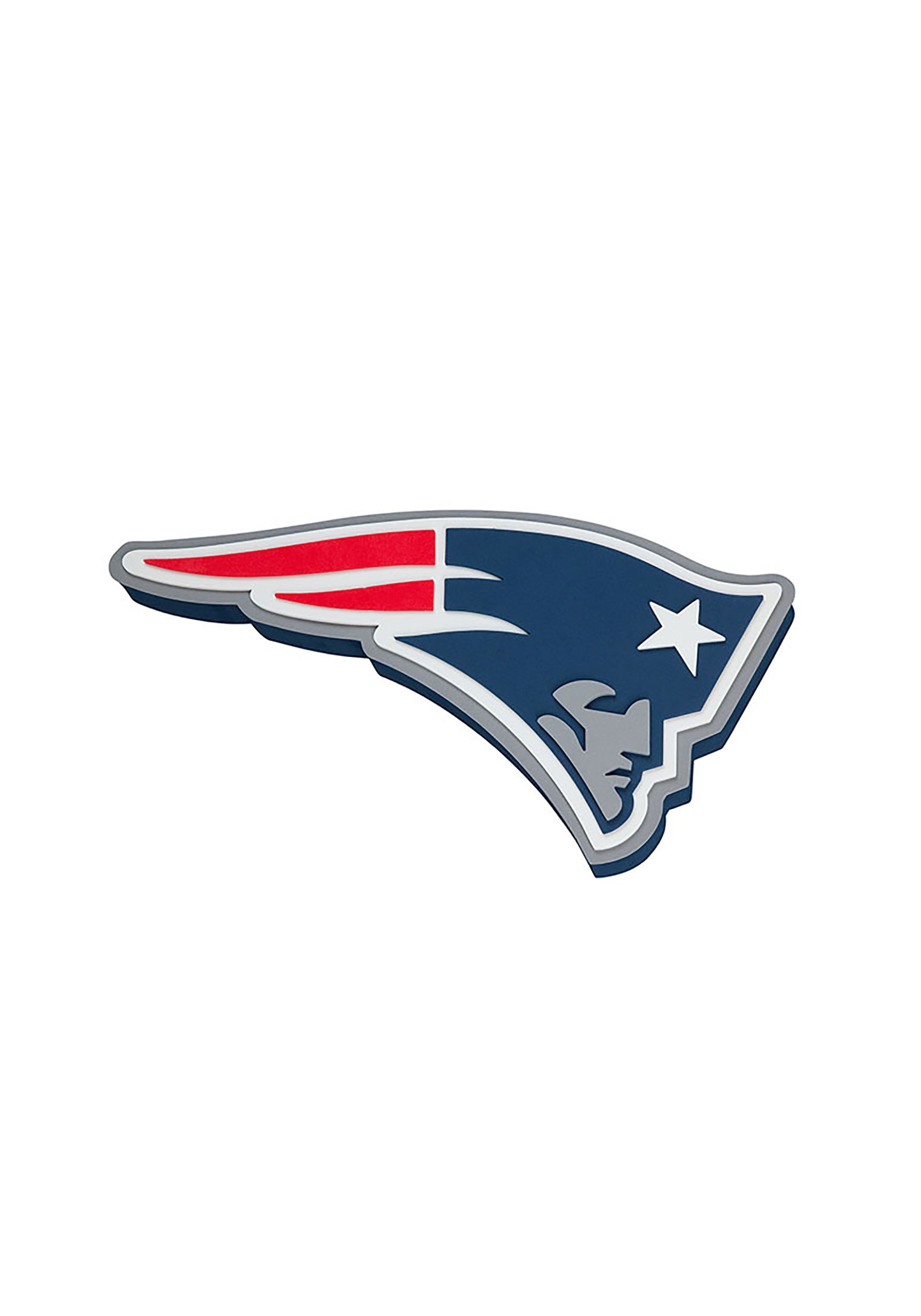 Nfl New England Patriots Logo Foam Sign