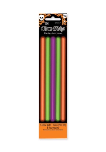 8 Inch Glow Sticks (5 Per Pack)
